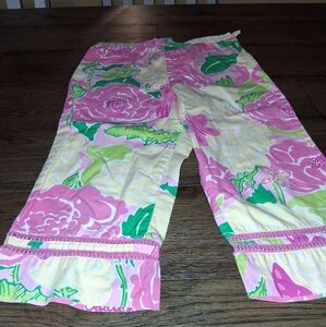 Lilly Pulitzer Kids  Bottoms - Pink , Green, Yellow  Floral